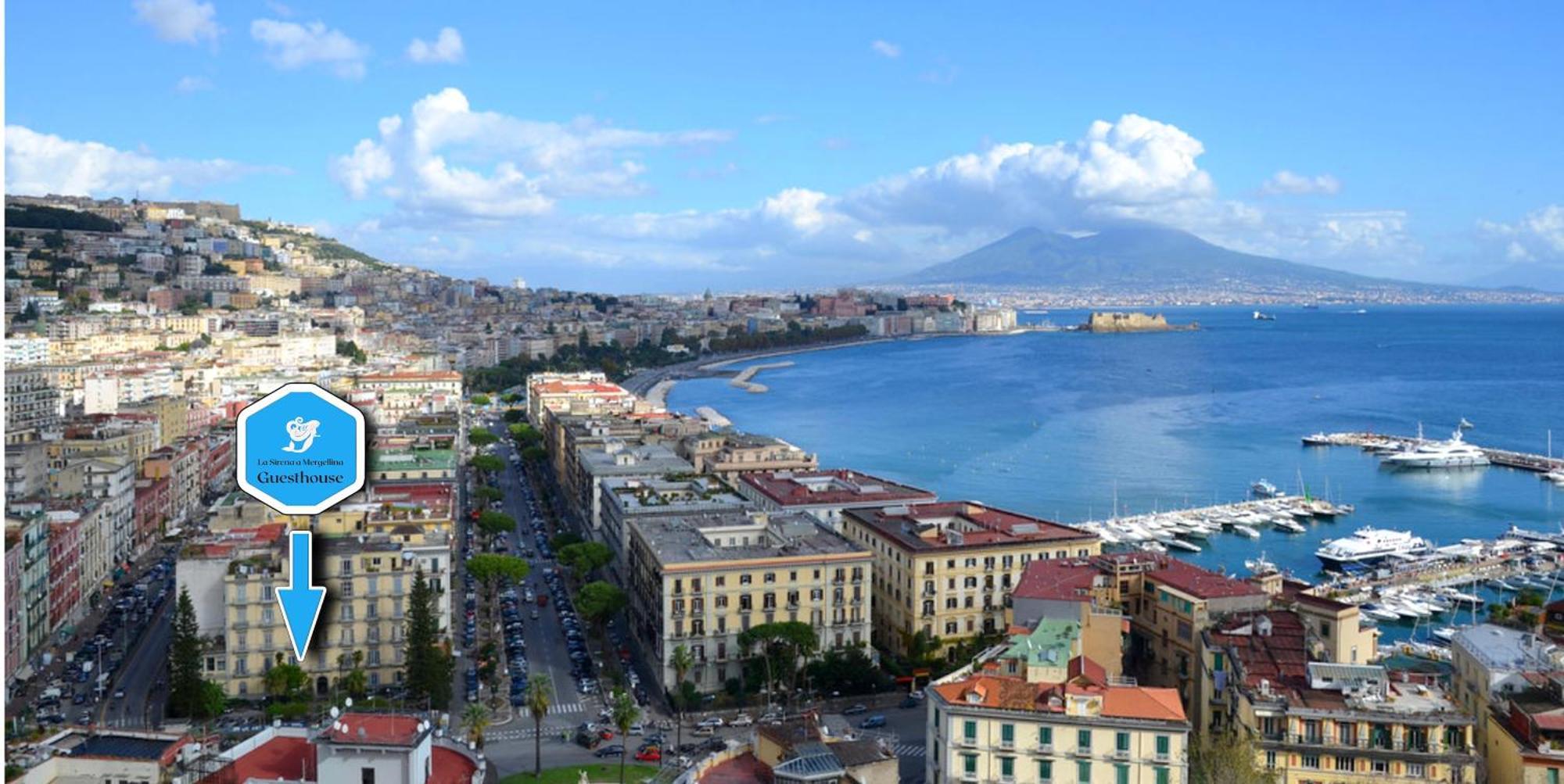La Sirena A Mergellina Napoli Bagian luar foto